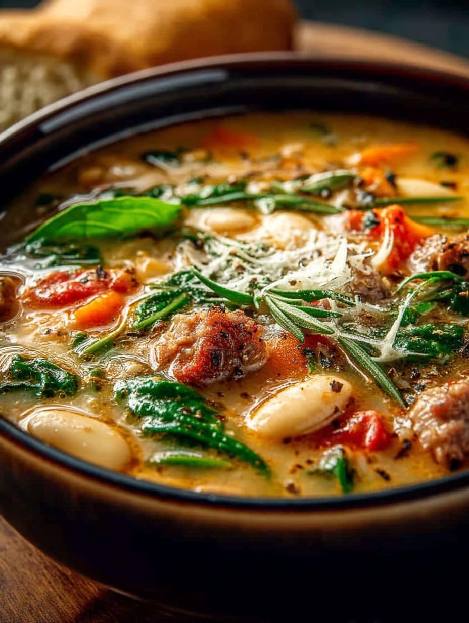 Herzhafte Toskanische Suppe Rezept: Einfach & Schnell zubereiten