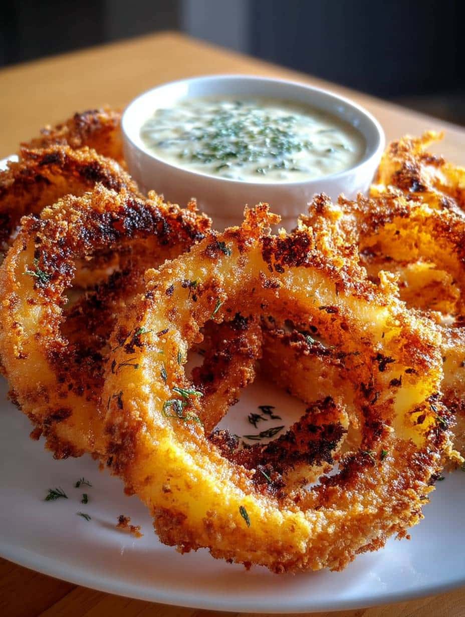 Knusprige Zwiebelringe aus der Heißluftfritteuse: Einfaches Rezept & 5 Gründe, warum sie dein neuer Favorit werden