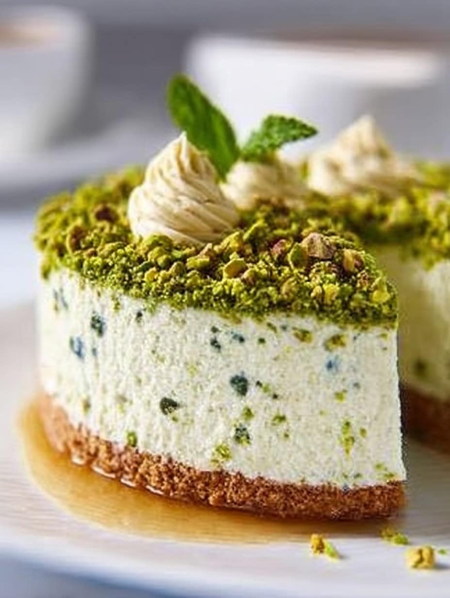 Low Carb Pistazien-Quarkkuchen Ohne Backen: Einfaches Rezept für Cremigen Genuss