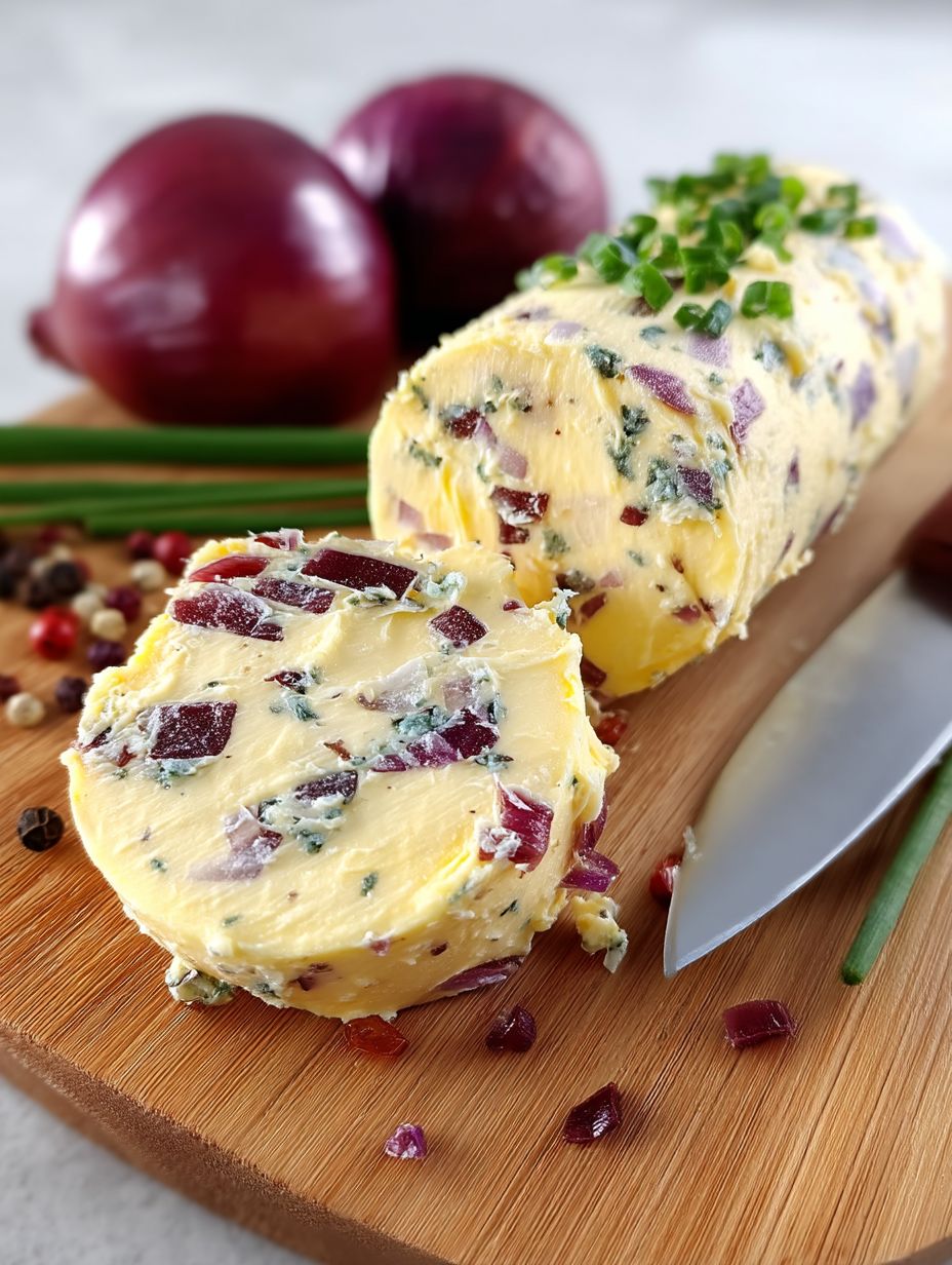 Hausgemachte Zwiebelbutter: Einfach, vielseitig & perfekt zum Grillen