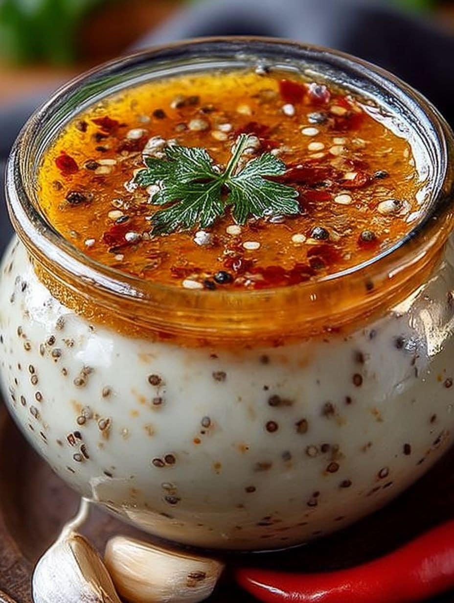 Hausgemachte scharfe Knoblauchsauce: Schnell, einfach & intensiv würzig