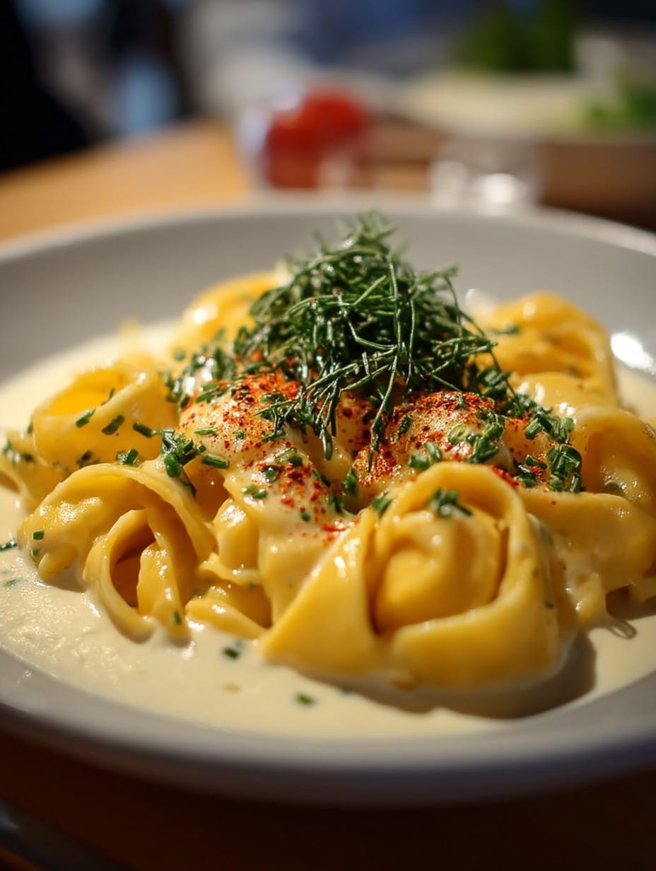 Schnelle Käse-Sahne-Soße: Cremiges Pastagericht in Minuten