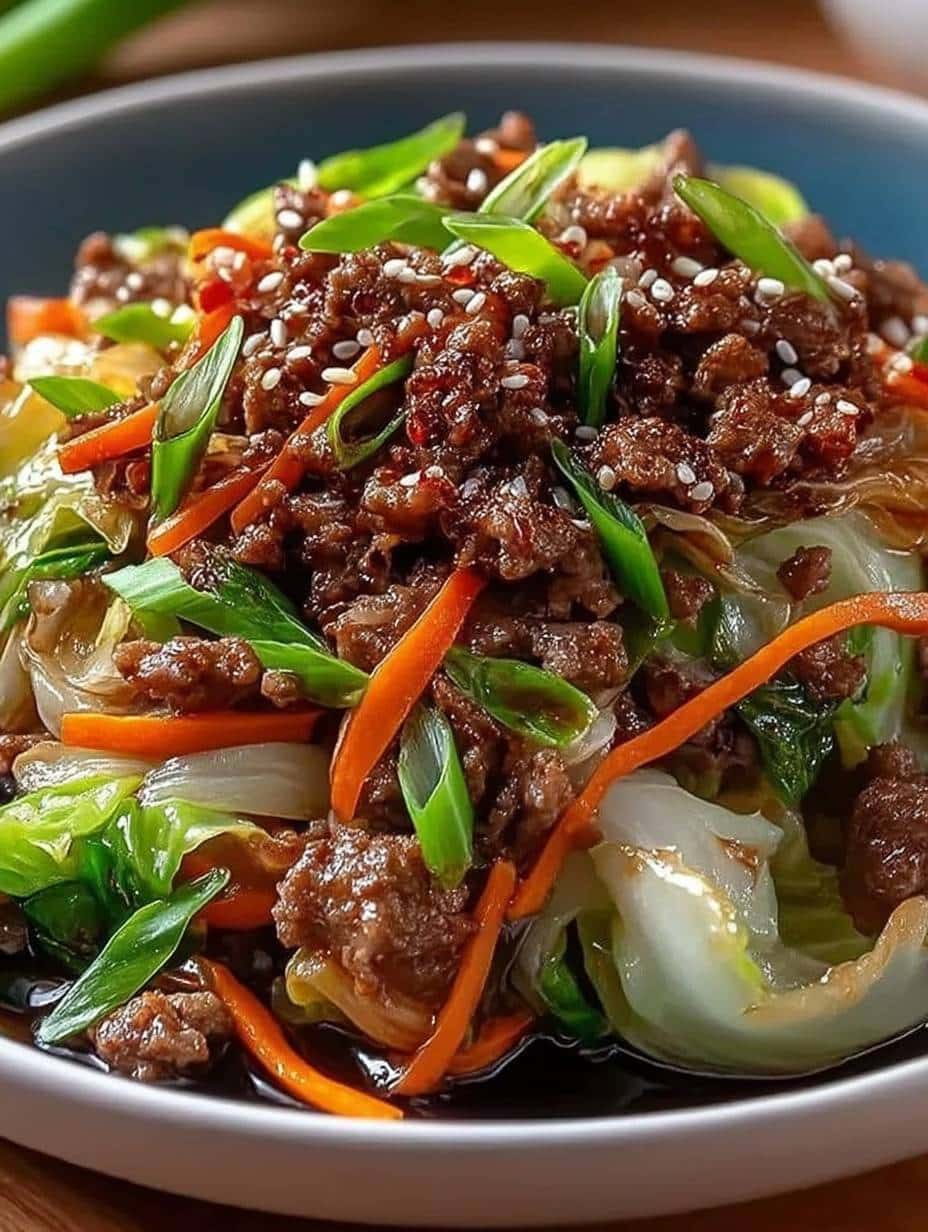 Chinakohl mit Hackfleisch: Schnelles, einfaches und köstliches 30-Minuten-Rezept