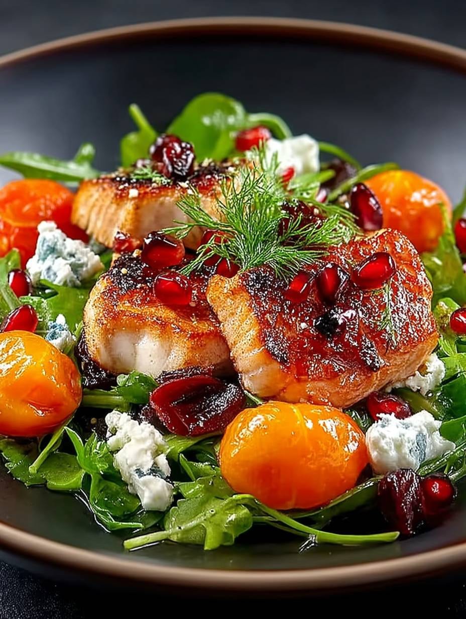 Festlicher Weihnachtssalat: Schnelles, gesundes und köstliches Rezept mit Granatapfel & Feta