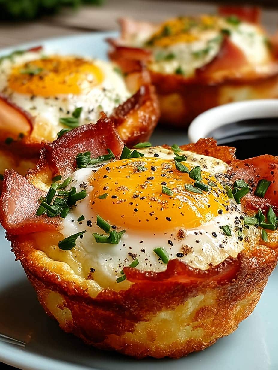 Spiegelei-Muffins: Schnelles, gesundes Frühstück & Meal Prep Rezept