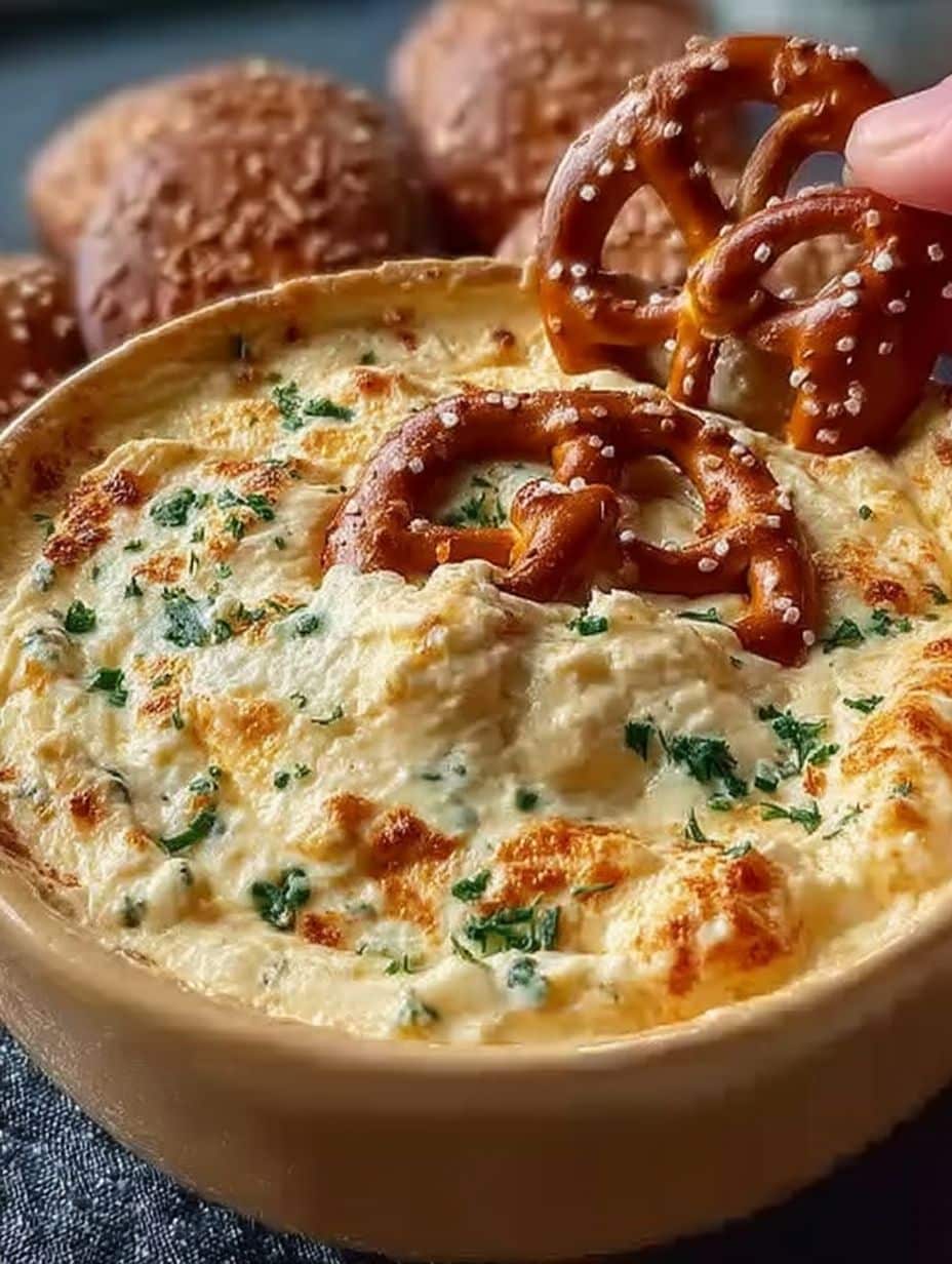 Cremiger & Käsiger Brezel-Dip: Schnell, Einfach & Unwiderstehlich