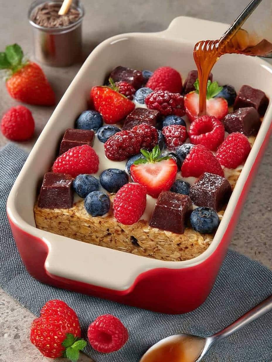 Proteinreiche Baked Oats: Dein Blitz-Rezept für ein gesundes Frühstück