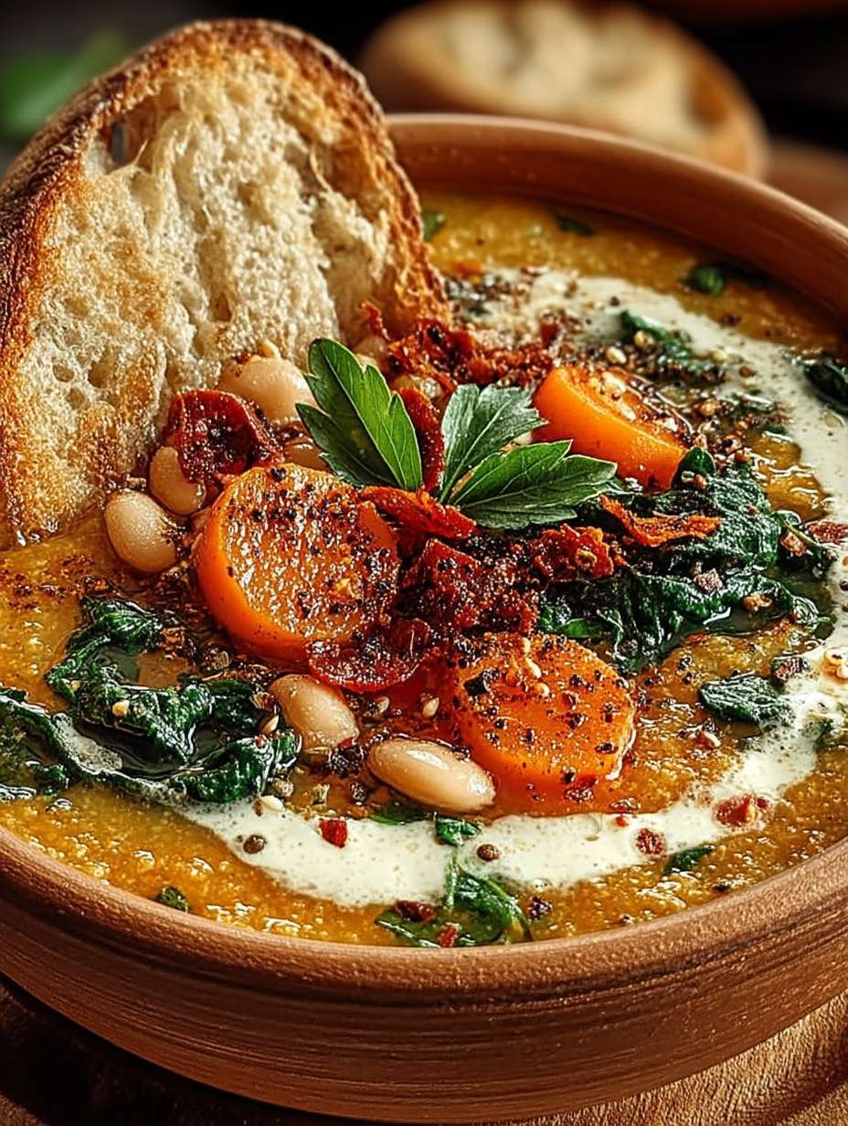 Cremige Toskanische Weiße Bohnen-Suppe: Schnelles & Gesundes Wohlfühlrezept